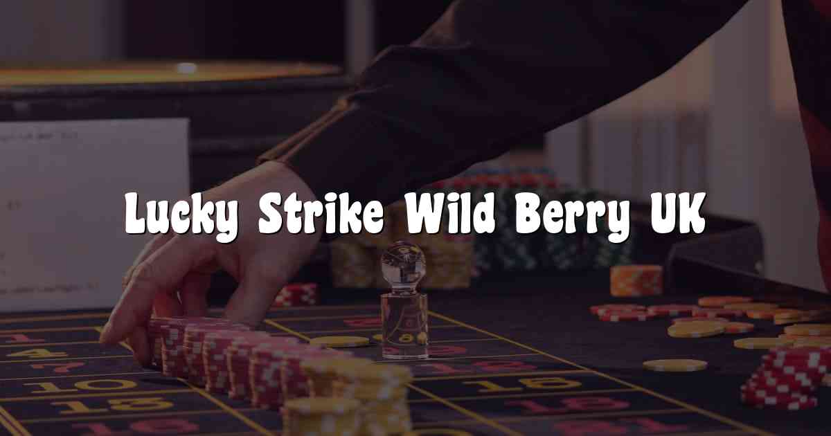 Lucky Strike Wild Berry UK