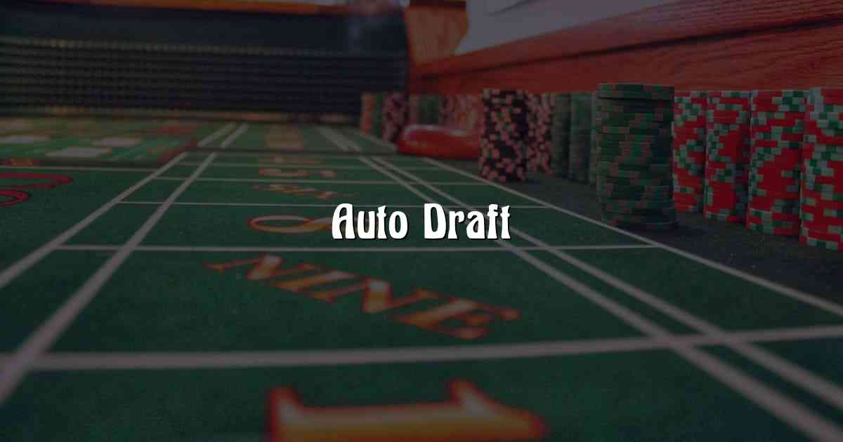 Auto Draft